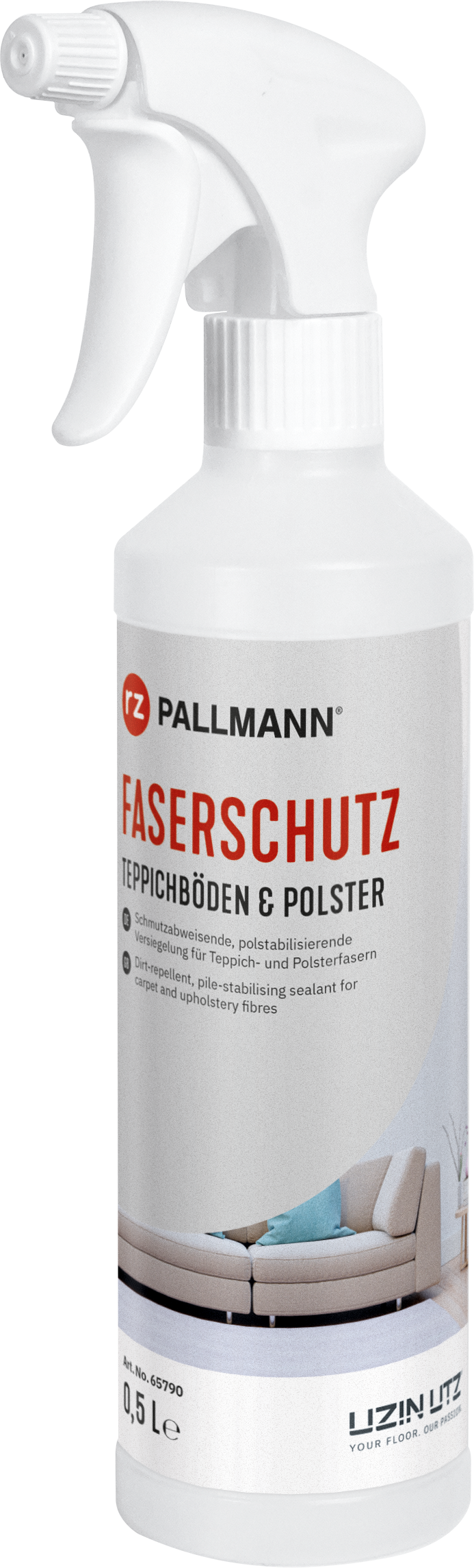 RZ Faserschutz Teppichböden & Polster 500ml für Teppichböden Reichweite ca. 20qm