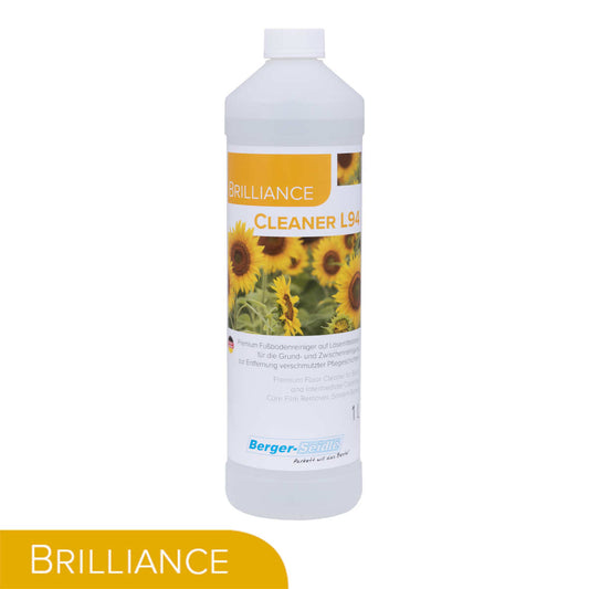 Fußbodenreiniger Brilliance L94 Cleaner Grundreiniger & Parkett -Wachsentferner für versiegelte Holzböden 1L
